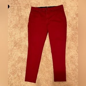 LuLaRoe Red Jeans 32